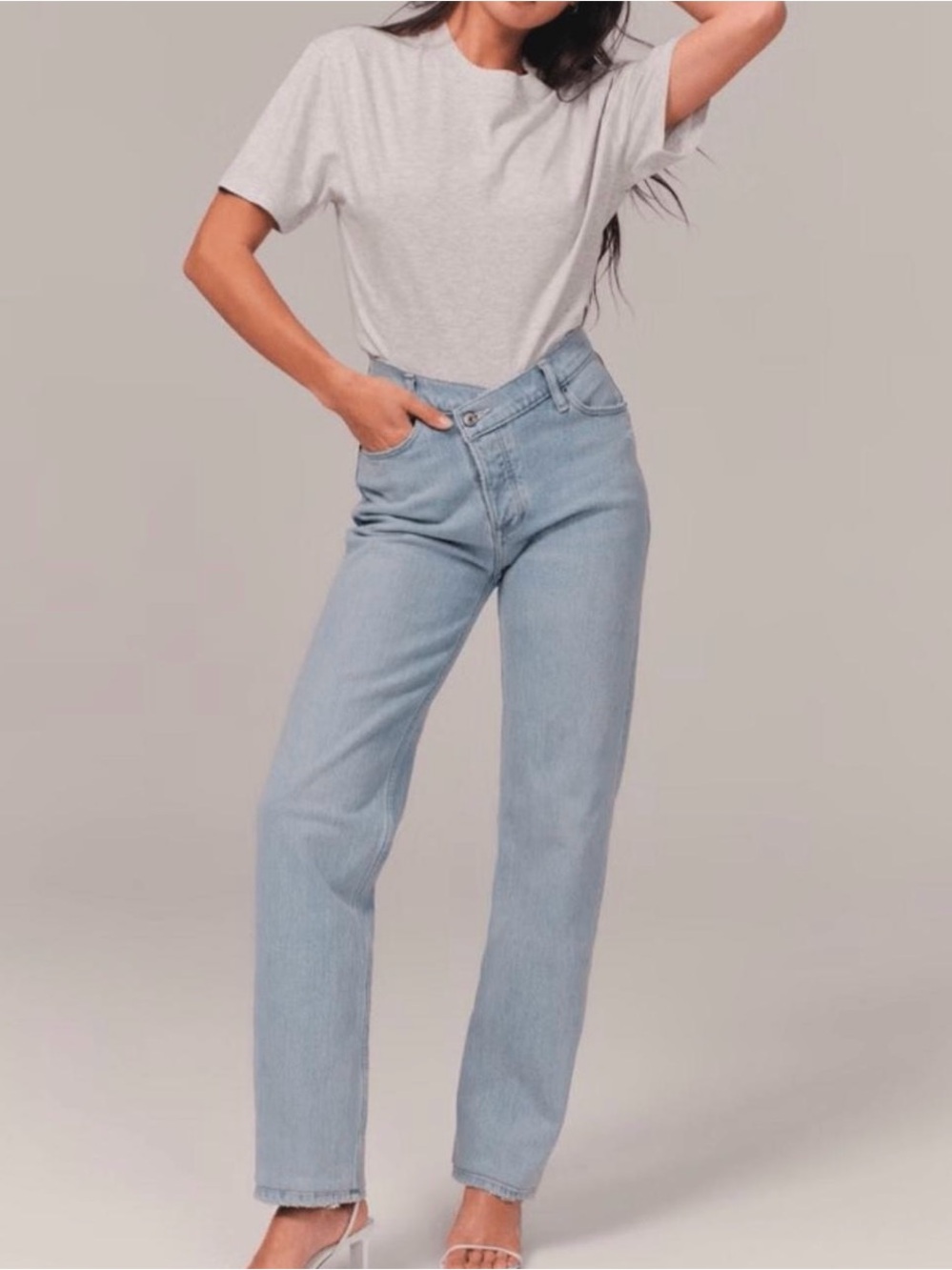Abercrombie and Fitch Dad Jeans